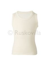 Ruskovilla aluspaita, hihaton 80-110