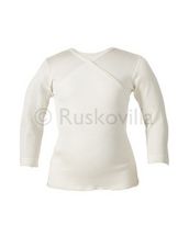 Ruskovilla vauvan paita