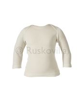 Ruskovilla vauvan paita