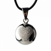Bola koru, glitter heart