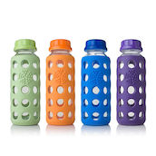 Lifefactory lasinen juomapullo (250 ml)
