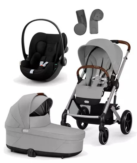 Cybex Balios S lux starttipaketti 4in1 Stone Grey, One Box. - Lastenvaunut ja yhdistelmävaunut - 524002519 - 1