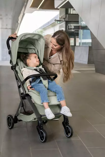Matkarattaat BRITAX Flylite Sage Green lapsella. - Matkarattaat ja lastenrattaat - 2000041984PAK - 2