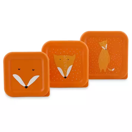Trixie Eväsrasia 3kpl Mr. Fox, kolmessa eri koossa. - Välipalapussit, eväsrasiat ja snackcupit - 05210 - 2