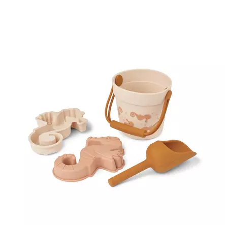 Liewood Kit Mini hiekkalelusetti Seahorse Apple blossom. - Muovailuvahat ja hiekkalelut - 19975-2340 - 1