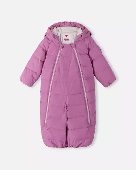 Reima Untuvahaalari Tilkkanen Mauve pink muuntautuu makuupussiksi. - Lasten talvihaalarit - 5100008B-4350 - 2