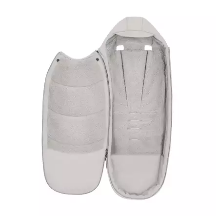 Lämpöpussi Cybex Platinum 2026 City Grey, voidaan avata kokonaan auki. - Lämpöpussit rattaisiin - 526000510 - 2