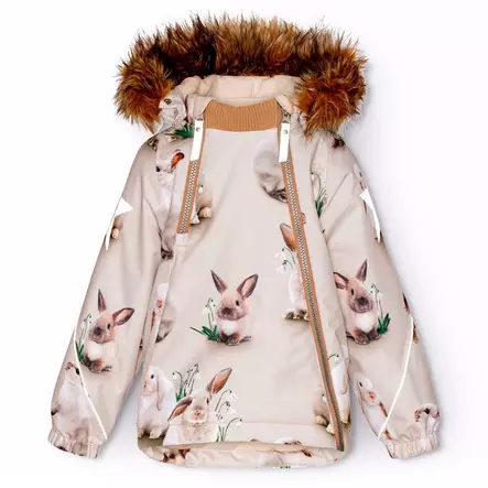 Molo talvitakki Hopla Fur Winter Rabbits. - Lasten talvitakit - 5W24M3189110 - 1