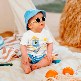Muumi shortsisetti Raita lapsen yll=C3=A4. - Haalarit ja jumpsuitit - 72579200 - 2