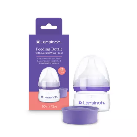 Lansinoh tuttipullo Natural Wave 60 ml. - Tuttipullot ja pullotutit - 75500 - 1
