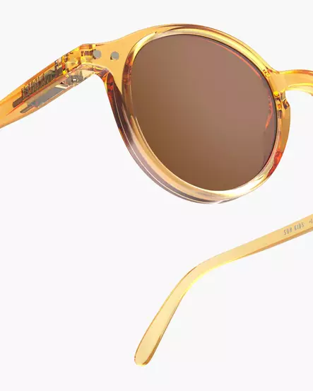 Lasten aurinkolasit IZIPIZI Child #D Golden Canyon ruskealla linssillä. - Lasten aurinkolasit - KDS2328102X00 - 2