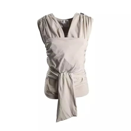 Najell Wrap kantoliina, esisidottu Powder Beige. - Kantoreput - N3181980 - 1