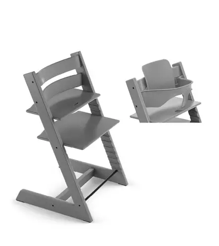 Stokke Tripp Trapp syöttötuoli Bundle Storm Grey. - Stokke Tripp Trapp tuotteet - 684800 - 1