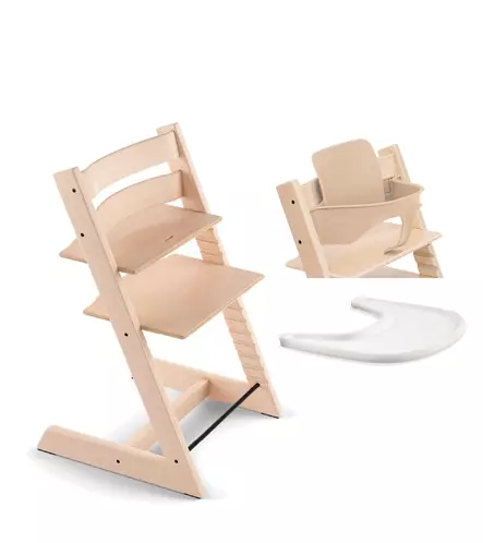 Stokke Tripp Trapp syöttötuoli Bundle Natural. - Stokke Tripp Trapp tuotteet - 685300 - 1