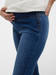 Mamalicious Houston =C3=A4itiysfarkut Medium Blue Denim sivussa vetoke=
tju. - Äitiyshousut ja legginsit - 20020040 - 7