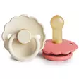 Luonnonkumitutti Frigg Daisy 2 pack Cream/Poppy. - Tutit ja tuttinauhat - 101610 - 1