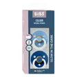Bibs Night luonnonkumitutti 2 kpl 6-18kk, Sky Blue/Cornflower, pakkaus. - Tutit ja tuttinauhat - 120480 - 3