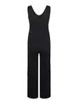 Mamalicious Ivy Jumpsuit Black takaa. - Äitiyshousut ja legginsit - 20021490 - 2