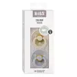 Bibs luonnonkumitutti 2 kpl 0-6kk Vanilla/Cloud, symmetrinen, pakkaus. - Tutit ja tuttinauhat - 2121420 - 2