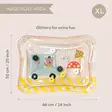 Taf Toys vesileikkimatto Ice cream Bear Watermat mitat. - Kylpylelut - 296330 - 4