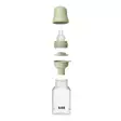 Bibs Baby Bottle tuttipullo silikoninen 150 ml Sage suppilolla ja mait=
olukolla. - Tuttipullot ja pullotutit - 50161250 - 4