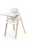 Stokke Steps syöttötuoli bundle White / Natural. - Syöttötuolit - 692600 - 1