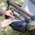 Done by Deer Quilted Stroller bag laukku Black, tilava laukku tärkeille hoitotarvikkeille. - Hoitolaukut ja organizerit - 7053250 - 8