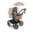 Bugaboo Parasol+ päivänvarjo Desert Taupe, vaunuissa. - Muut lisävarusteet - S001913010 - 3