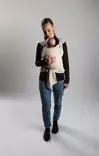 Najell Wrap kantoliina, esisidottu Powder Beige, hengittävää materiaalia. - Kantoliinat - N3181980 - 5