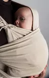 Najell Wrap kantoliina, esisidottu Powder Beige, on pehmeä ja joustava iholle. - Kantoliinat - N3181980 - 3