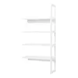 STOREY jatkopala, hyllyt 4kpl, 80 cm - valkoinen - Lisäosat hyllyköihin - STO-01-080 - 11