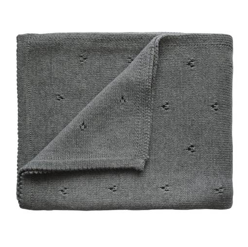 Vauvan neulehuopa Gray Melange - Peitot ja tyynyt - 2180340 - 1