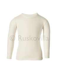Ruskovilla aluspaita, pitkät hihat - Fleeceasut, villa-asut ja Ruskovilla - 4210 - 1