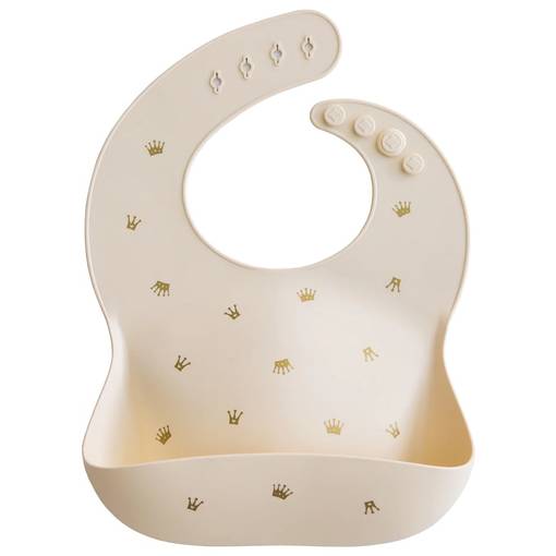 Mushie ruokalappu v=C3=A4riss=C3=A4 Crown - Ruokalaput - 2500550 - 1