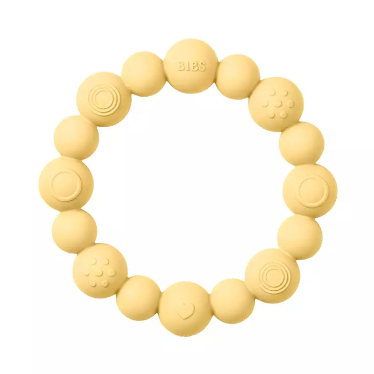 Bibs Baby Bitie purulelu Ring Pale Butter. - Purulelut - 3300310 - 1