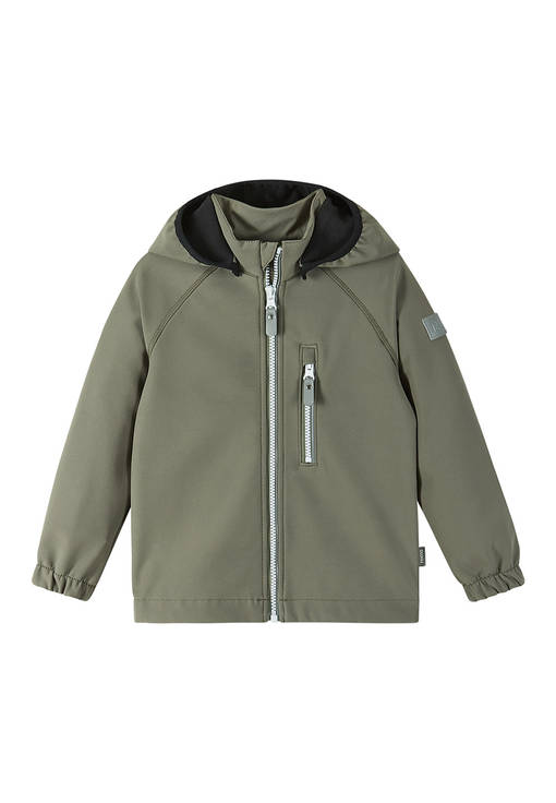 Reima Vantti softshell-takki Greyish green. - Lasten välikausitakit - 5100009A-8920 - 1