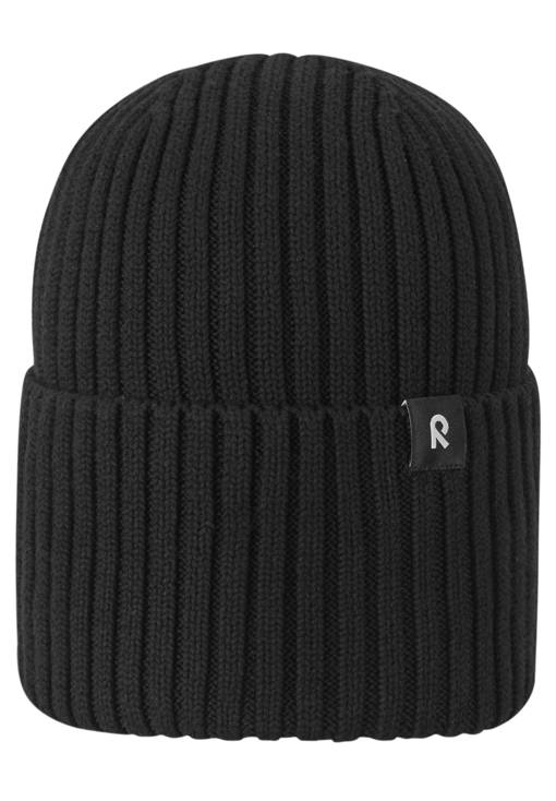 Musta Reima Hatttara pipo on ribbineulosta. - Lasten pipot - 5300057A-9990 - 1