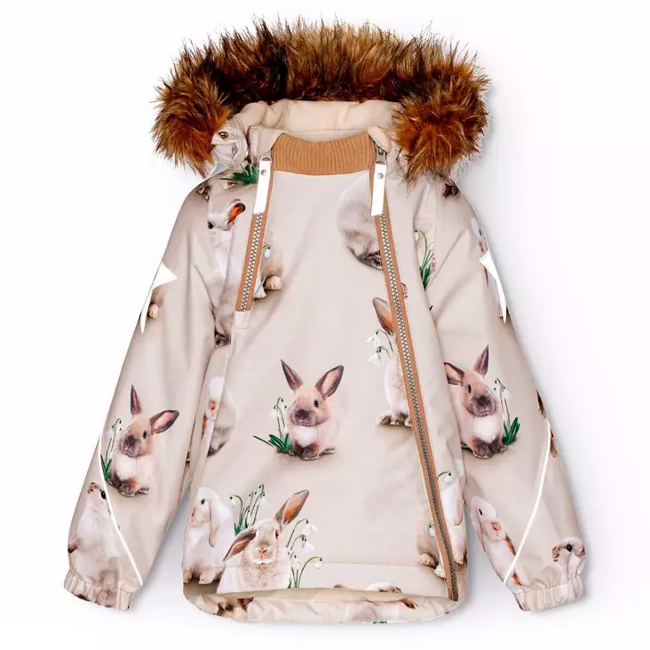 Molo talvitakki Hopla Fur Winter Rabbits. - Lasten talvitakit - 5W24M3189110 - 1