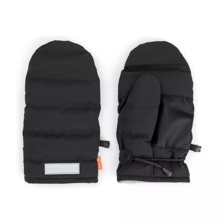 Stroller Mittens Done By Deer Black - Lämpöpussit rattaisiin - 7163020 - 1