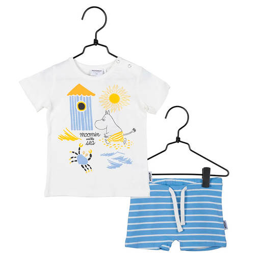 Muumi shortsisetti Raita. - Haalarit ja jumpsuitit - 72579200 - 1