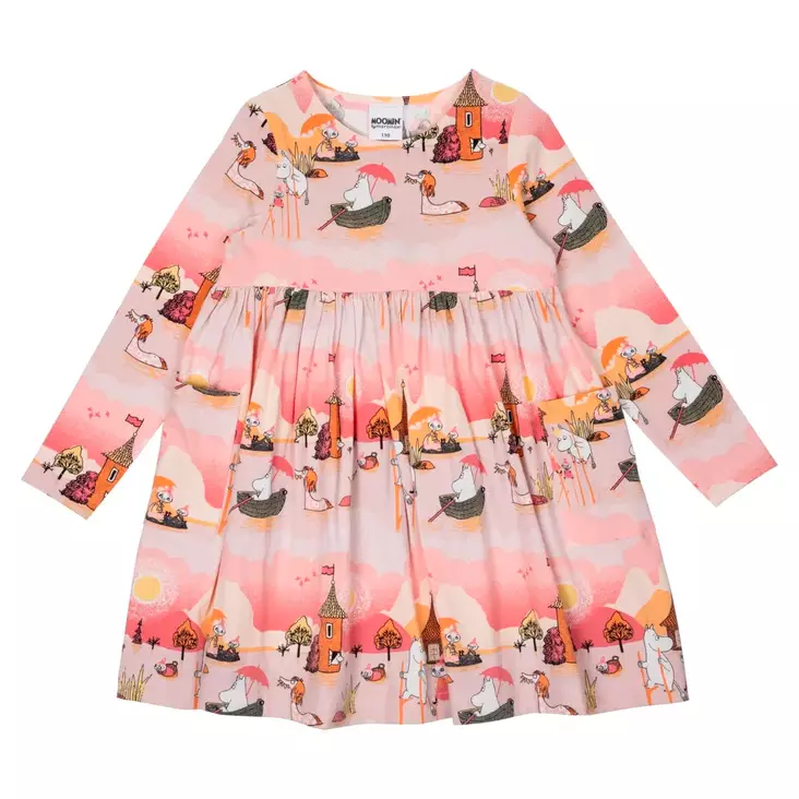 Martinex Muumi Vedenpaisumus Mekko beige. - Hameet ja mekot - 72588860 - 1