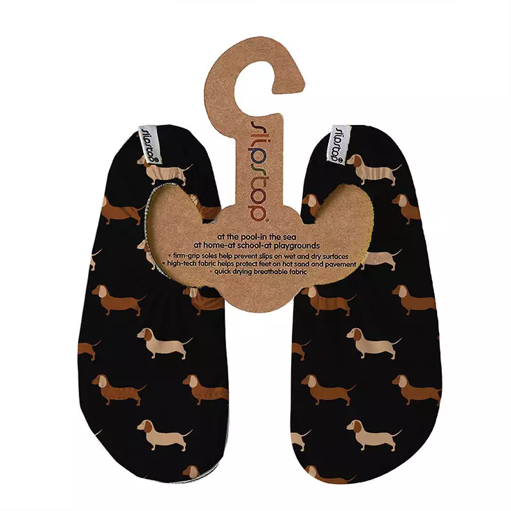 Slipstop tossut Black Teckles Mäyräkoira. - Kerhotossut - SS2631000020 - 1