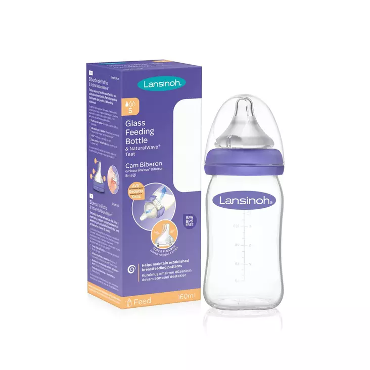 Lansinoh lasituttipullo 160 ml. - Tuttipullot ja pullotutit - 77240 - 1