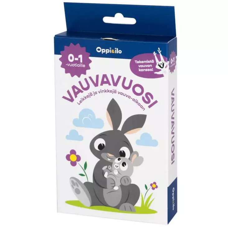 Oppi & Ilo Vauvavuosi-kortit pakkaus. - Kuvakirjat - WS606090 - 1