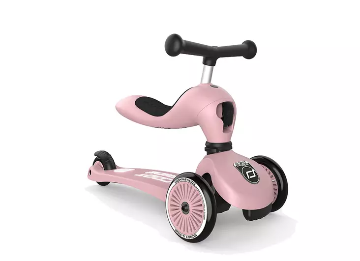 Scoot & Ride potkulauta/potkumopo Highwaykick 1, Rose. - Potkulaudat ja -pyörät - 96270 - 1