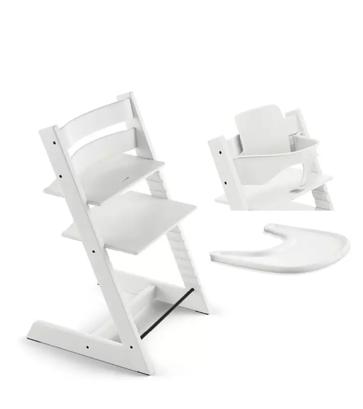 Stokke Tripp Trapp syöttötuoli Bundle White. - Stokke Tripp Trapp tuotteet - 685500 - 1