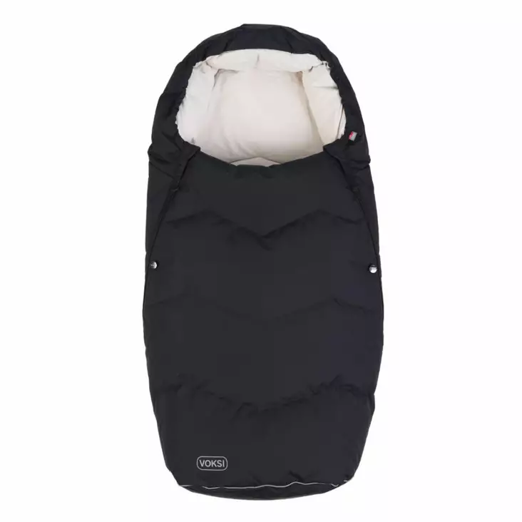 Voksi Urban untuvalämpöpussi rattaisiin Black. - Lämpöpussit rattaisiin - 01813040-1980 - 1