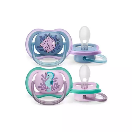 Tutti Avent Ultra Air 6-18kk Lila/Sininen. - Tutit ja tuttinauhat - 03708561 - 1