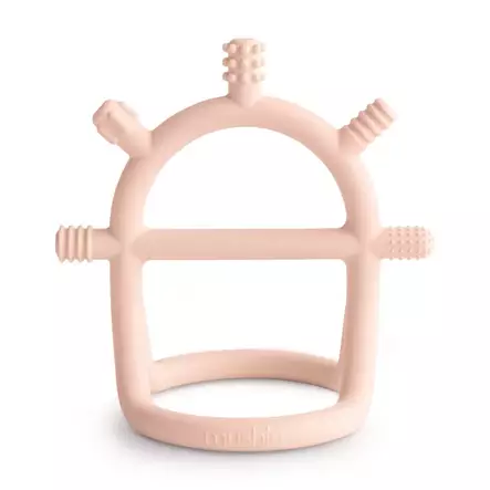 Mushie purulelu No-Drop teether Blush. - Purulelut - 101811 - 1