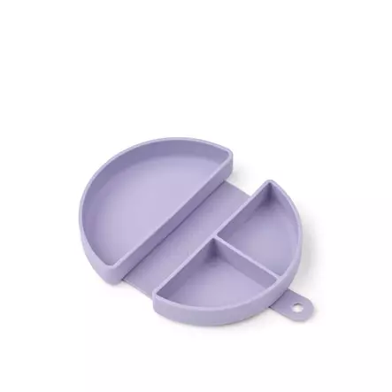 Liewood Eugene taitettava eväsrasia Cat/Warm lilac, lokeroilla. - Välipalapussit, eväsrasiat ja snackcupit - 19265-2781 - 2